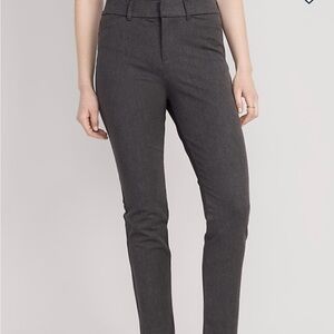 Old Navy Pixie Skinny Slim Women's Dress Pants in Charcoal Gray